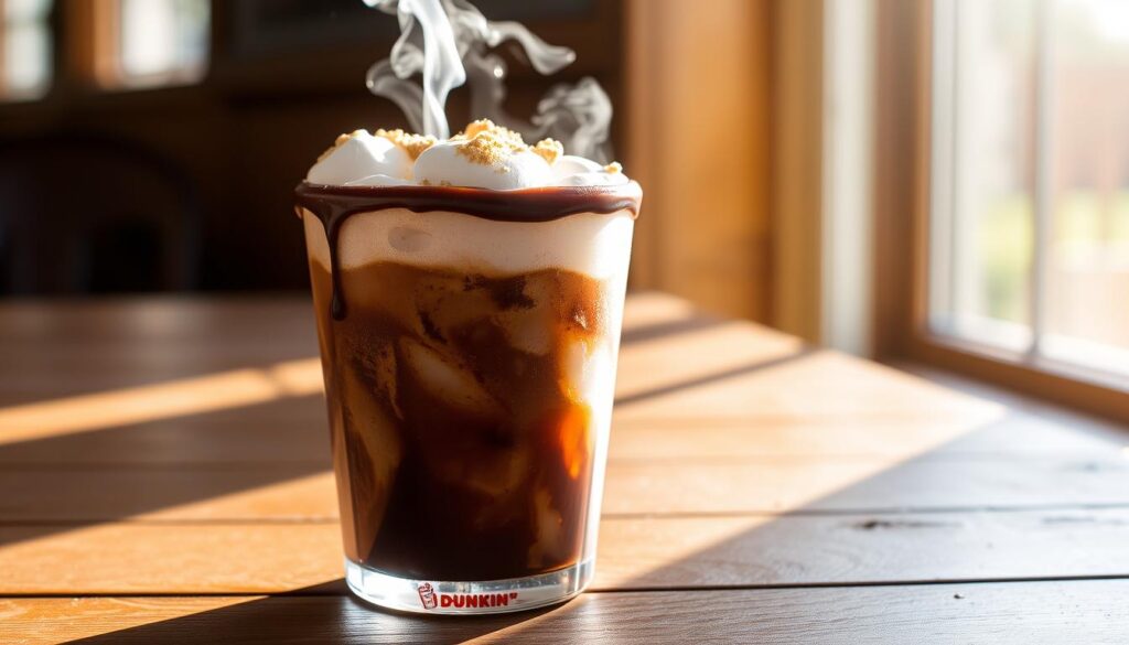 Dunkin S'mores Cold Brew Summer Drink