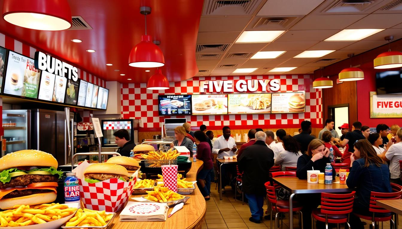 Five Guys Burgers And Fries Menu