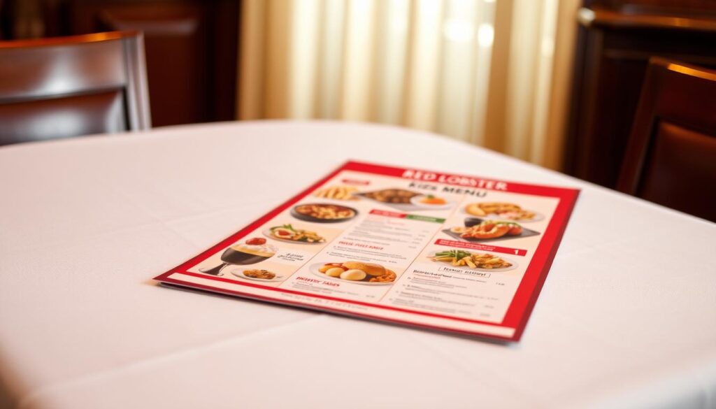 Red Lobster Kids Menu Pricing