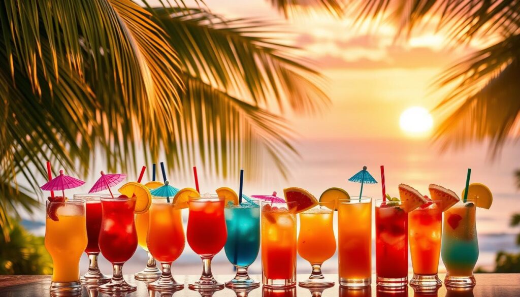 Red Lobster Tropical Cocktails