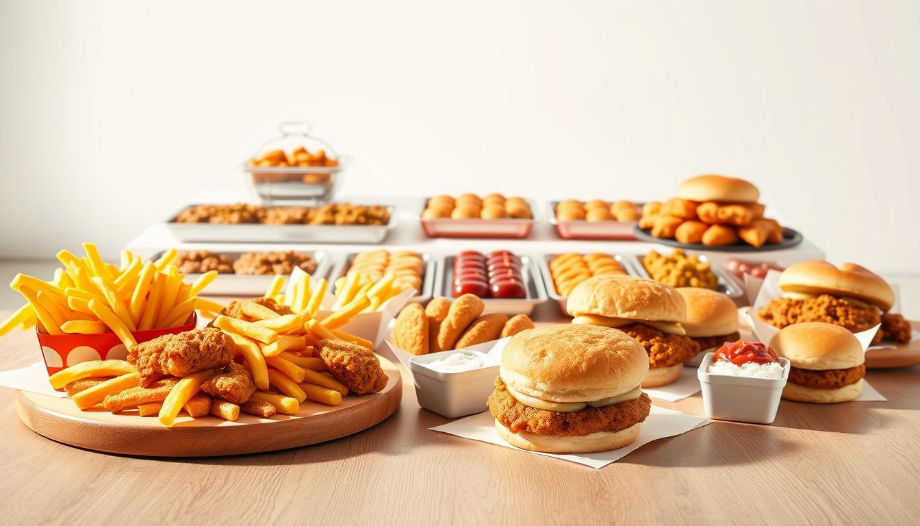 chick fil a catering menu
