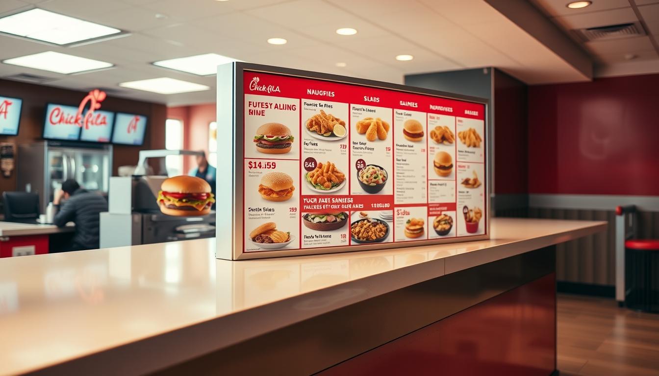 chick fil a menu