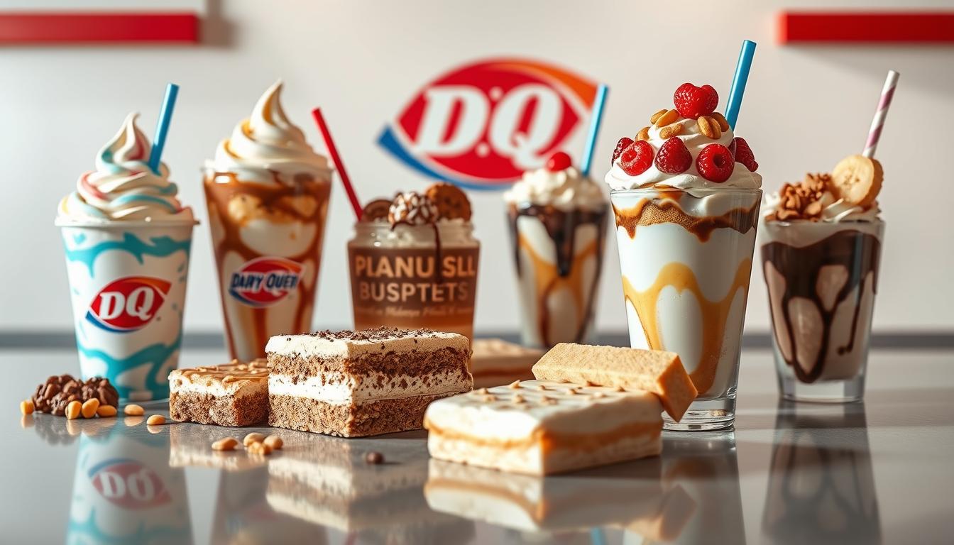 dairy queen dessert menu