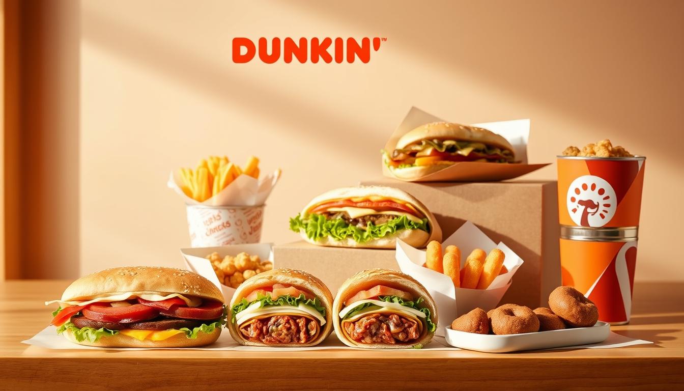 dunkin lunch menu