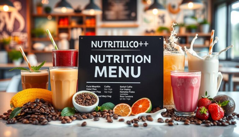 dutch bros nutrition menu