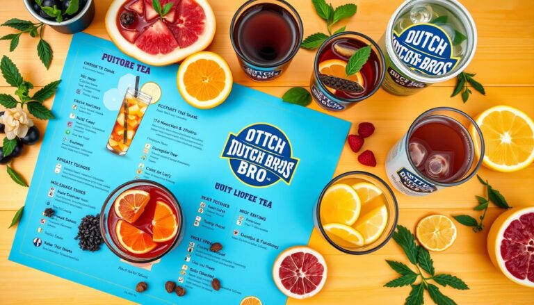 dutch bros tea menu