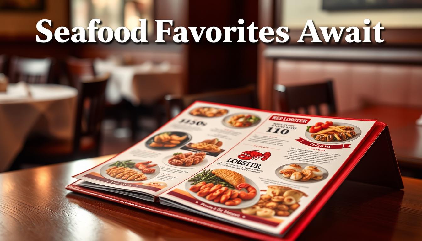 red lobster dinner menu