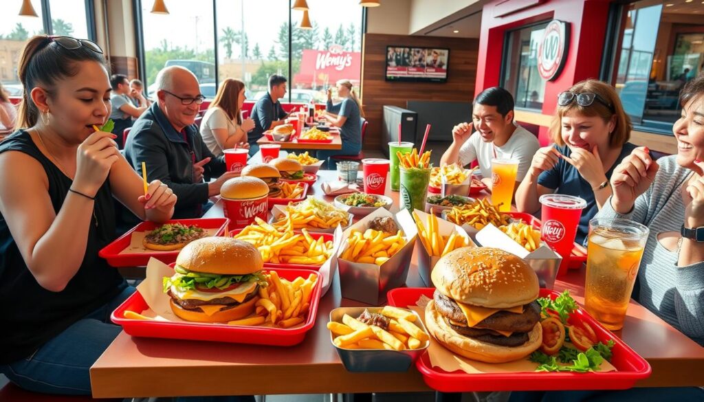 customer feedback on wendy's lunch menu