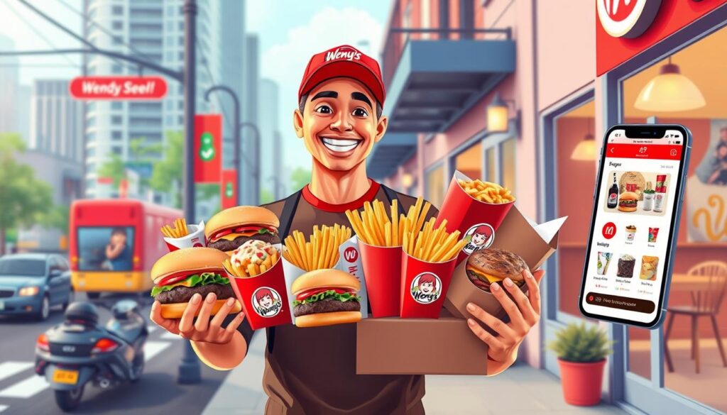 wendy's delivery options