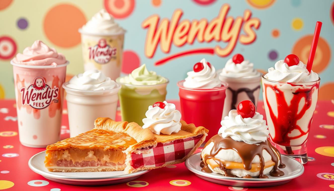 wendy's dessert menu