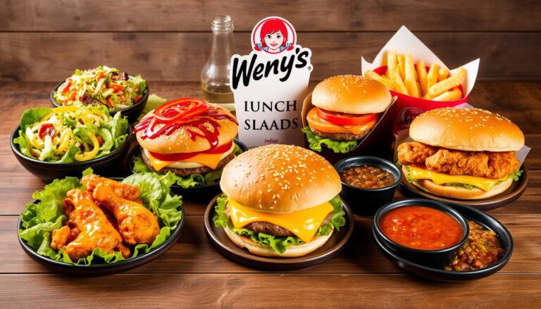 wendy's lunch menu