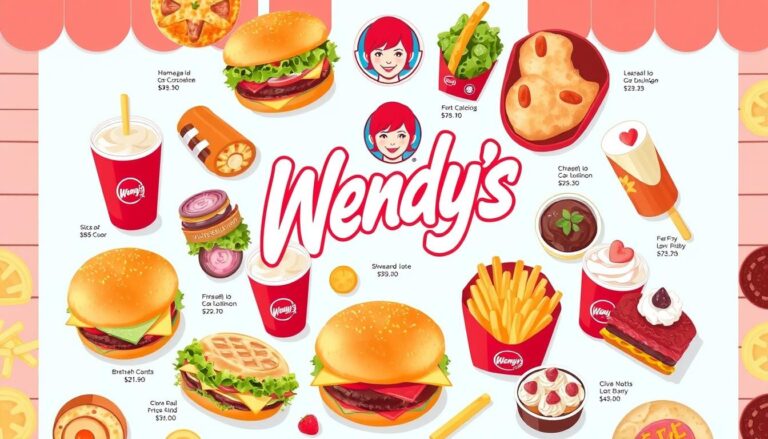 wendy's menu calories